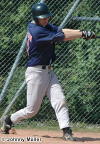 Nick Lehmann collected all three Challenger RBI