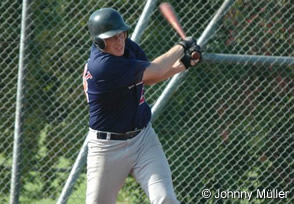Oli Labhart had a team-high two hits and collected one of his team