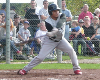 Martinez collected a career-high three hits in five at-bats.